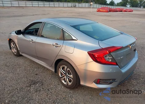 2016 Honda Civic Lx из США, поврежденный, VIN 19XFC2F55GE036140